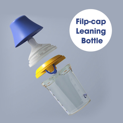 bottiglie per il latte Flip Cap BPA dell'anti di colica 180ml ampio pPSU del collo libero